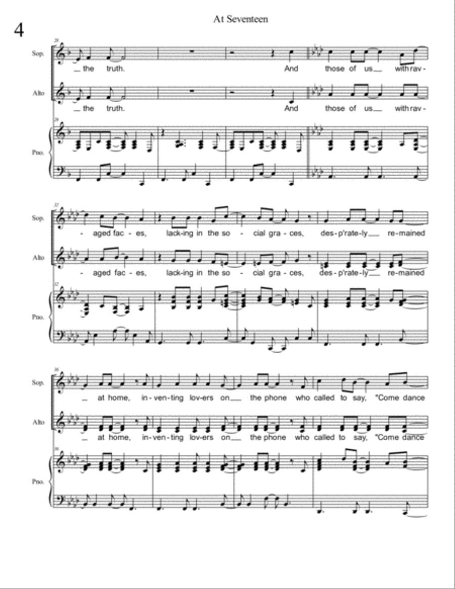 At Seventeen At Seventeen SSA scores gallery preview page 4