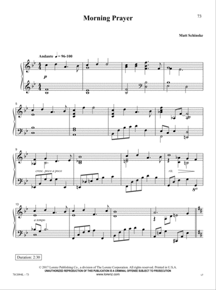 The Church Pianist's Library, Vol. 22 Piano Solo scores gallery preview page 26