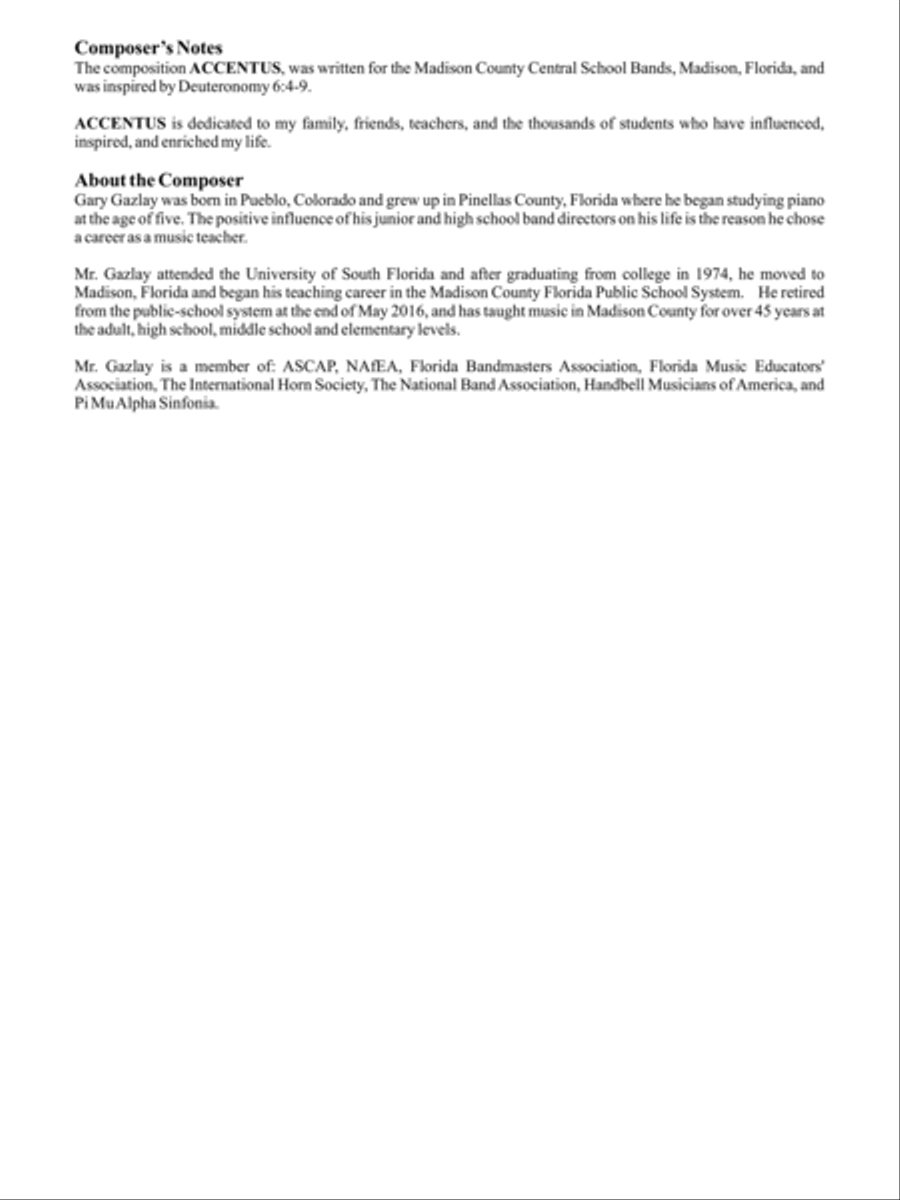 Accentus Concert Band scores gallery preview page 3