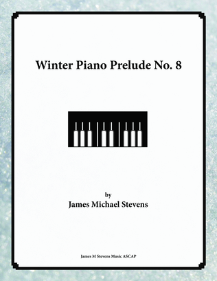 Book cover for Winter Piano Prelude No. 8