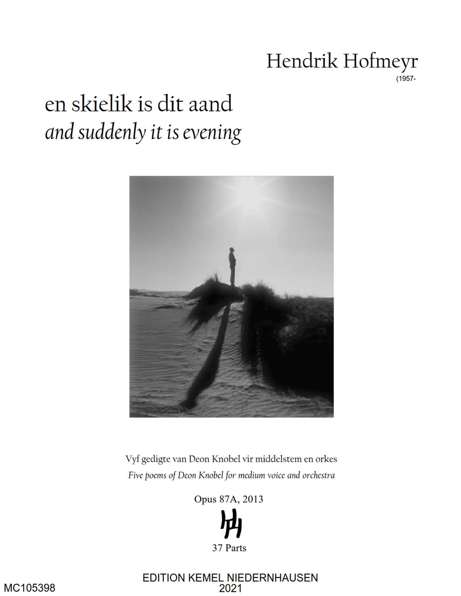 En skielik is dit aand