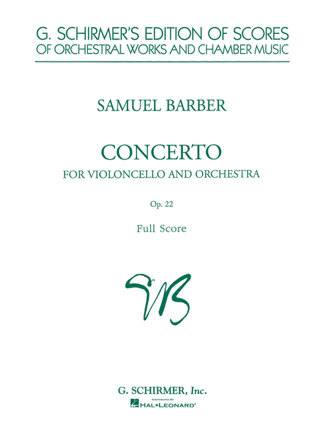 Cello Concerto, Op. 22