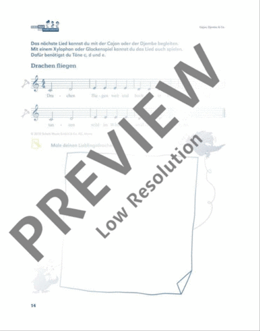 Jedem Kind ein Instrument School and Community scores gallery preview page 15
