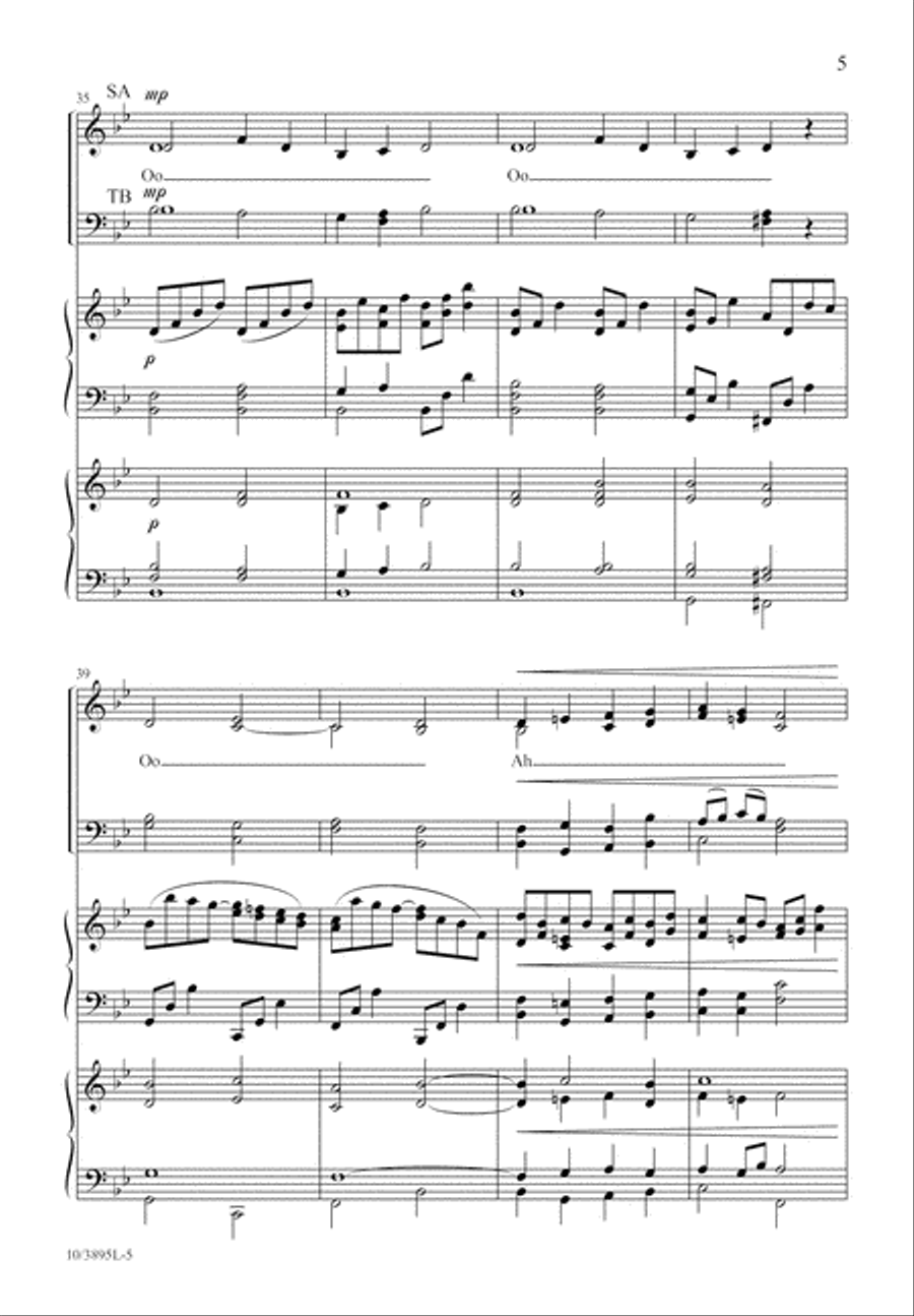 Raise the Song of Harvest Home 4-Part scores gallery preview page 6