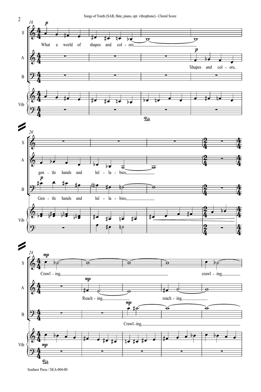 Songs of Youth Songs of Youth 3-Part scores gallery preview page 5