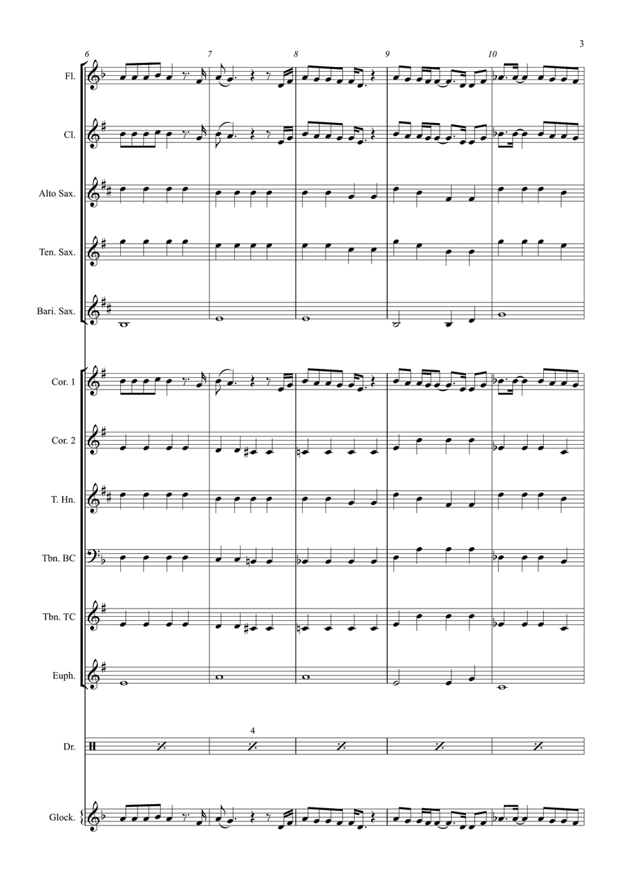 Electricity from the Broadway Musical BILLY ELLIOT Electricity from the Broadway Musical BILLY ELLIOT Large Ensemble scores gallery preview page 3