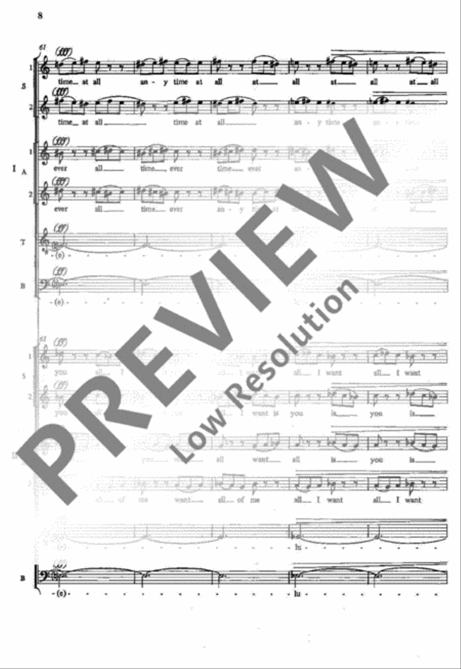 Motetus I 4-Part scores gallery preview page 9