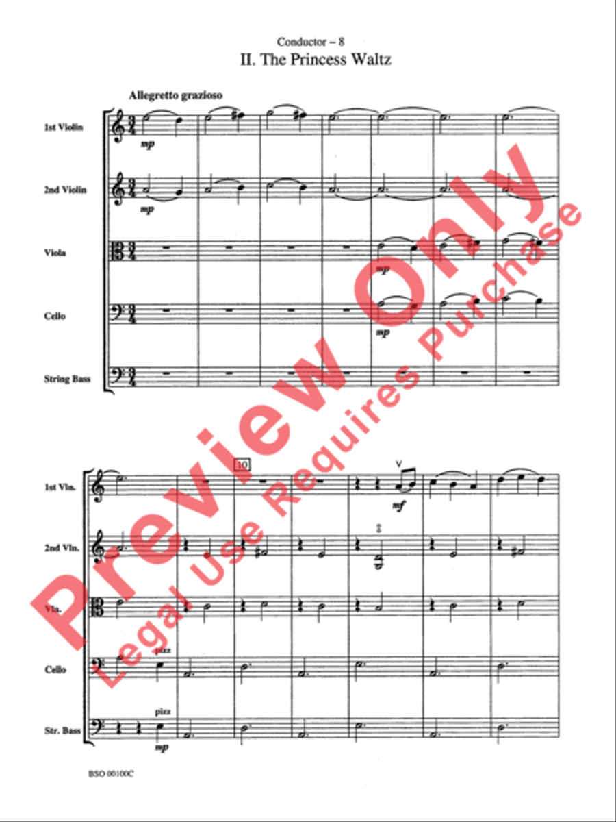 Knightsbridge Suite String Orchestra scores gallery preview page 10