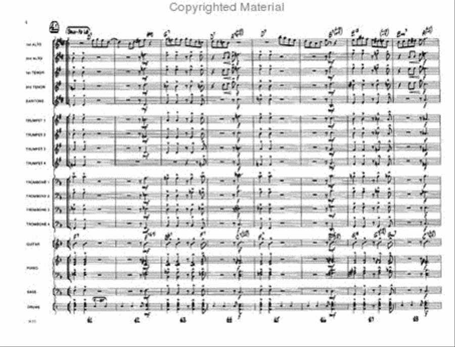 Chops, Don't Fail Me Now Jazz Ensemble scores gallery preview page 7