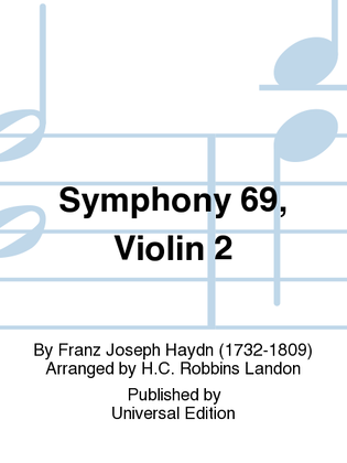 Symphony 69, Violin 2