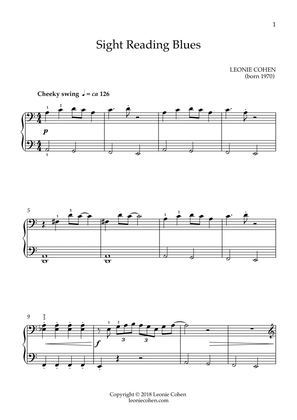 SIGHT READING BLUES – Grade 1