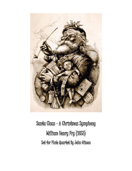 Santa Claus - A Christmas Symphony set for Flute Quartet image number null