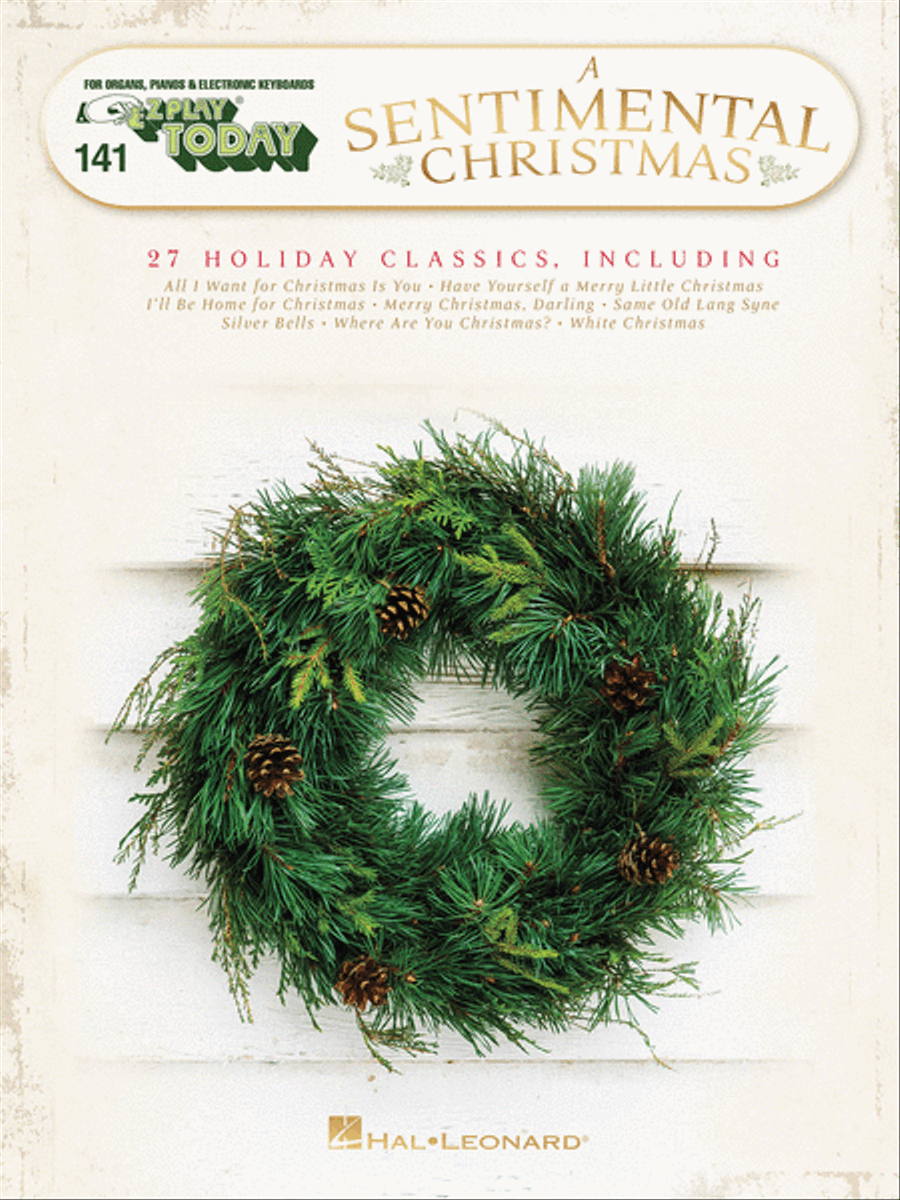 A Sentimental Christmas Electronic Keyboard scores gallery preview page 1