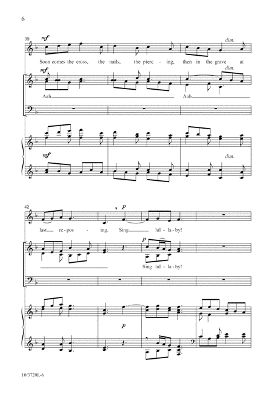 The Infant King 4-Part scores gallery preview page 7