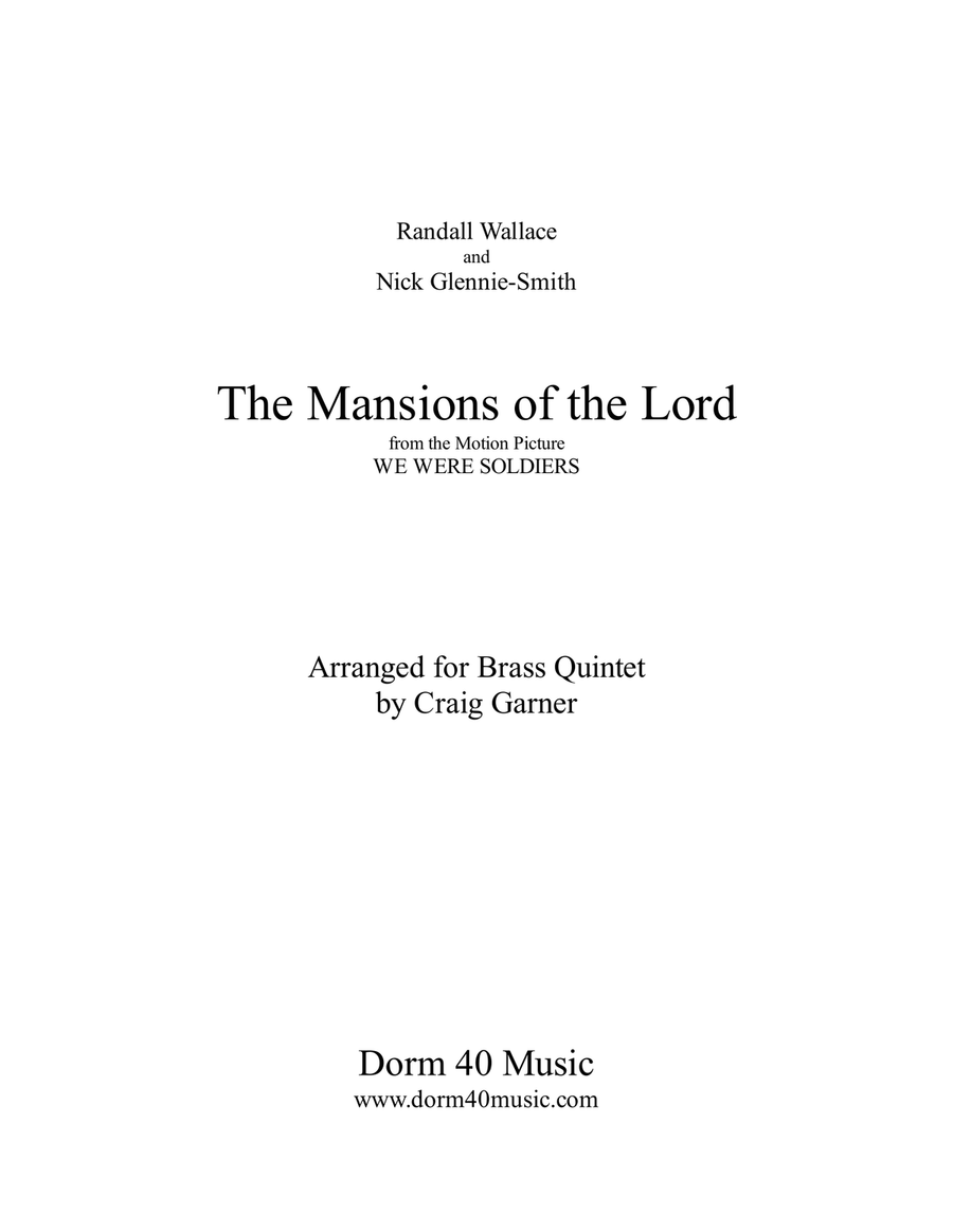 The Mansions Of The Lord Brass Ensemble scores gallery preview page 1