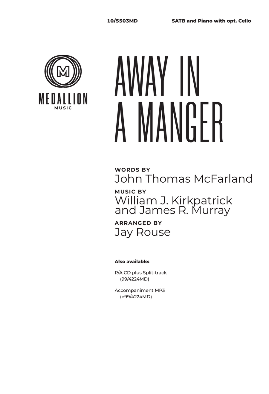 Away in a Manger