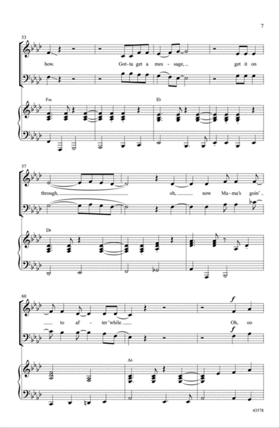 Listen to the Music Choir scores gallery preview page 6
