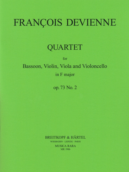 Quartett in F op. 73 Nr. 2
