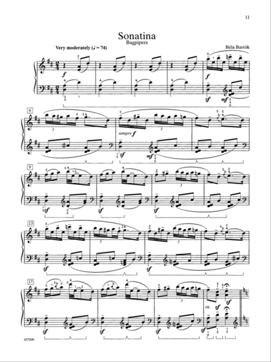 Contemporary Piano Literature, Book 6 Piano Method scores gallery preview page 7