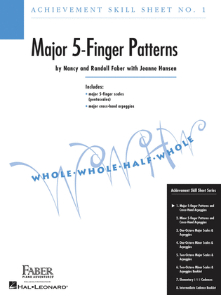 Book cover for Achievement Skill Sheet No. 1: Major 5-Finger Patterns