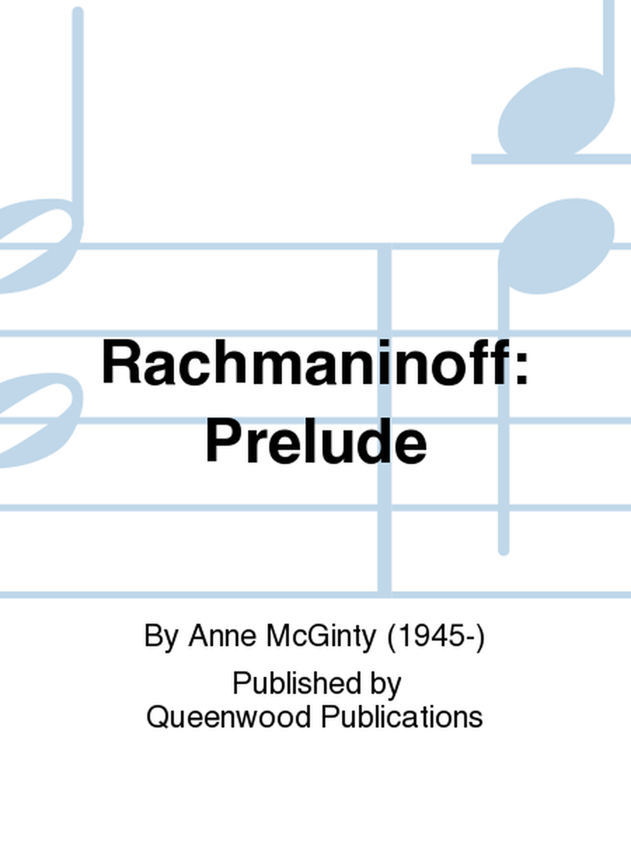 Rachmaninoff: Prelude image number null