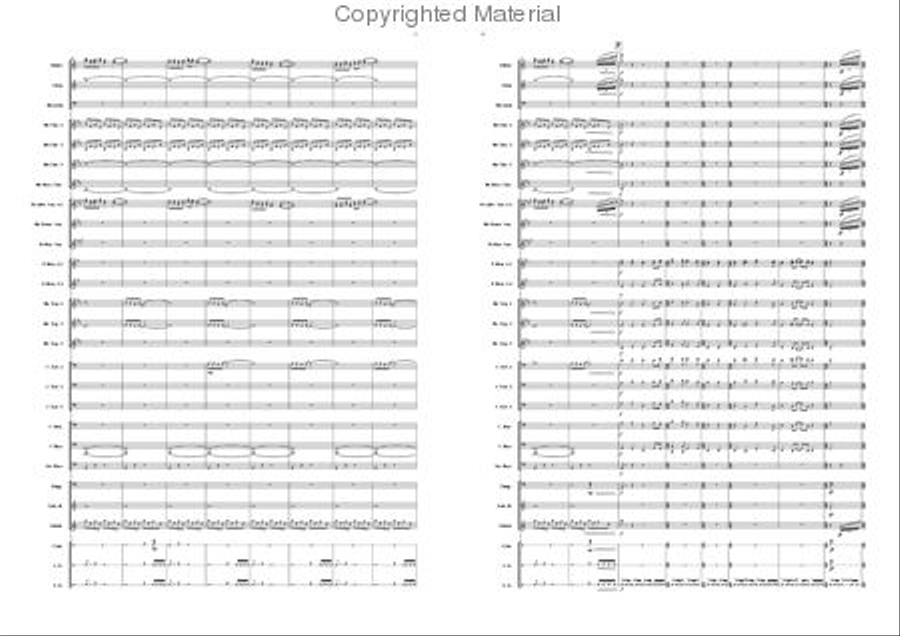 Gaudete! Concert Band scores gallery preview page 6