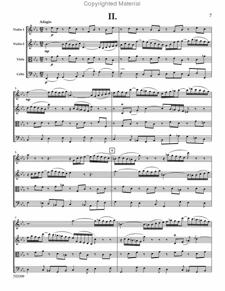Concerto for Oboe and Violin for String Quartet image number null