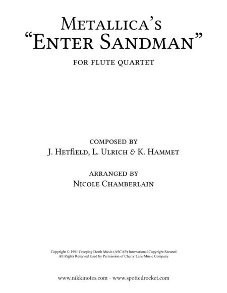 Enter Sandman image number null