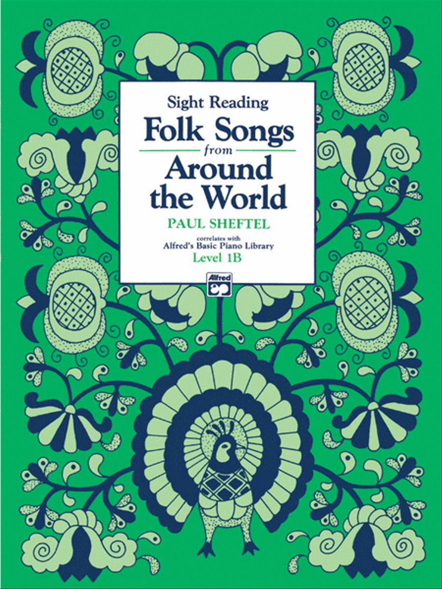Alfred's Basic Piano Course Folk Song Book, Level 1B Piano Method scores gallery preview page 1