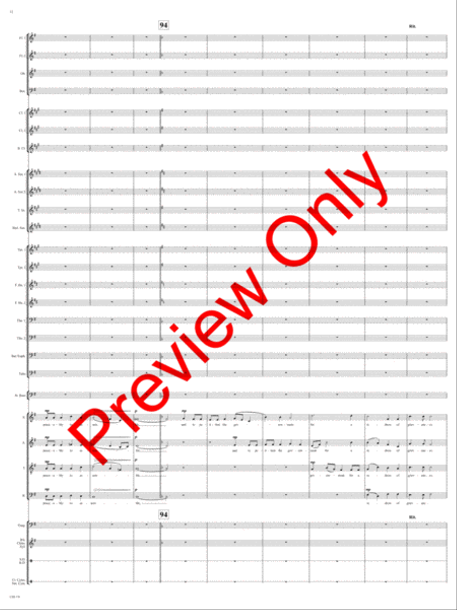 We the People of the United States Choir scores gallery preview page 15
