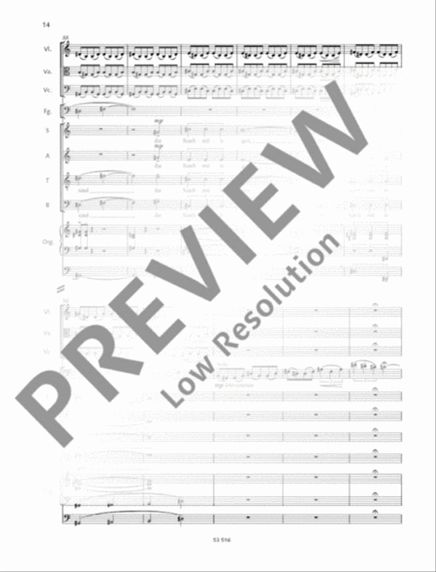 Die Seligpreisungen - in memoriam Leipzig 1989 Mixed Choir scores gallery preview page 15