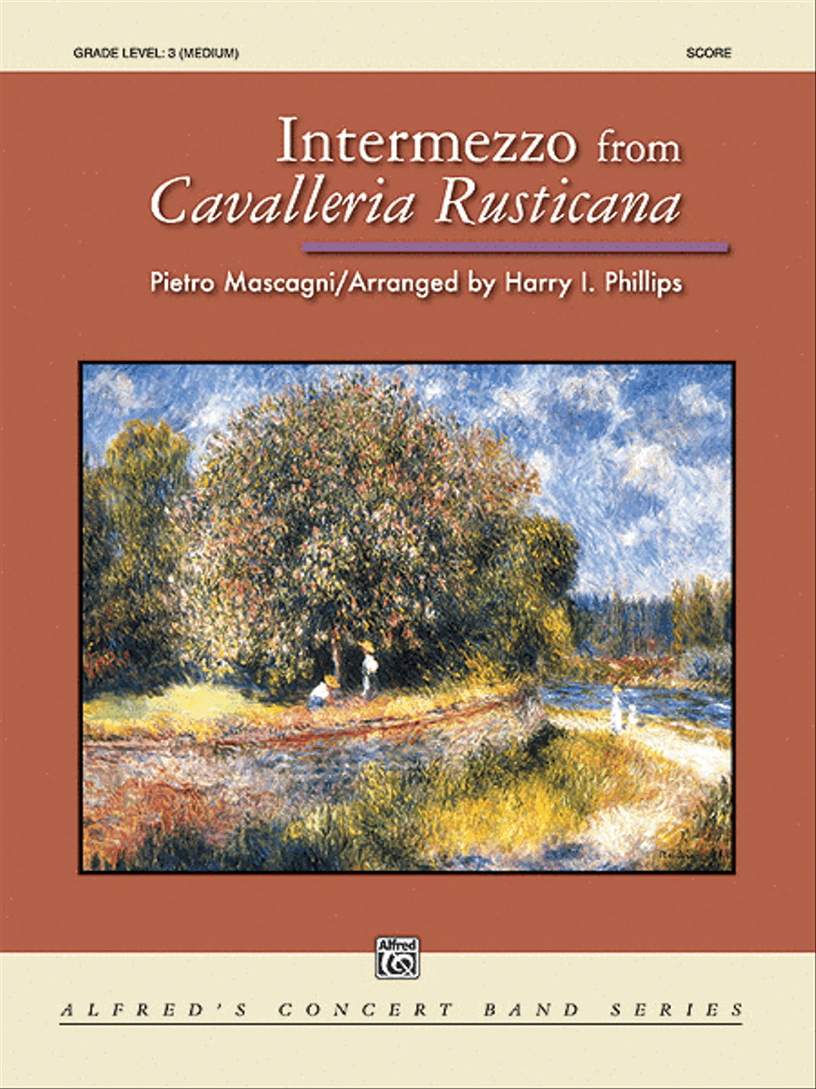 Intermezzo from Cavalleria Rusticana Concert Band scores gallery preview page 1