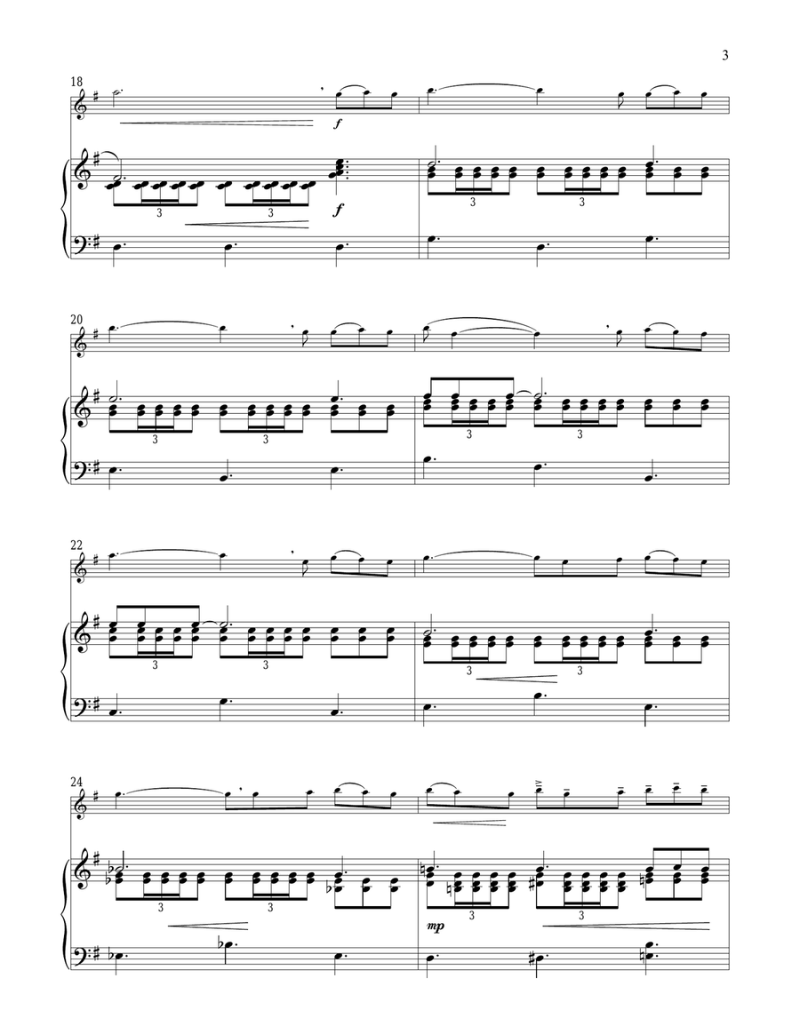 The Impossible Dream (The Quest) (from Man Of La Mancha) Flute Solo scores gallery preview page 3