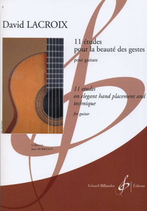 Book cover for 11 Etudes Pour La Beaute Des Gestes