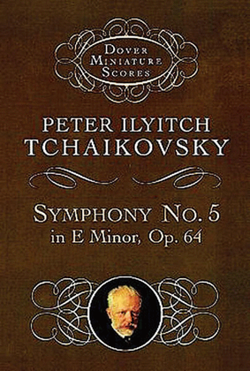 Book cover for Symphony No. 5 in E Minor -- Op. 64
