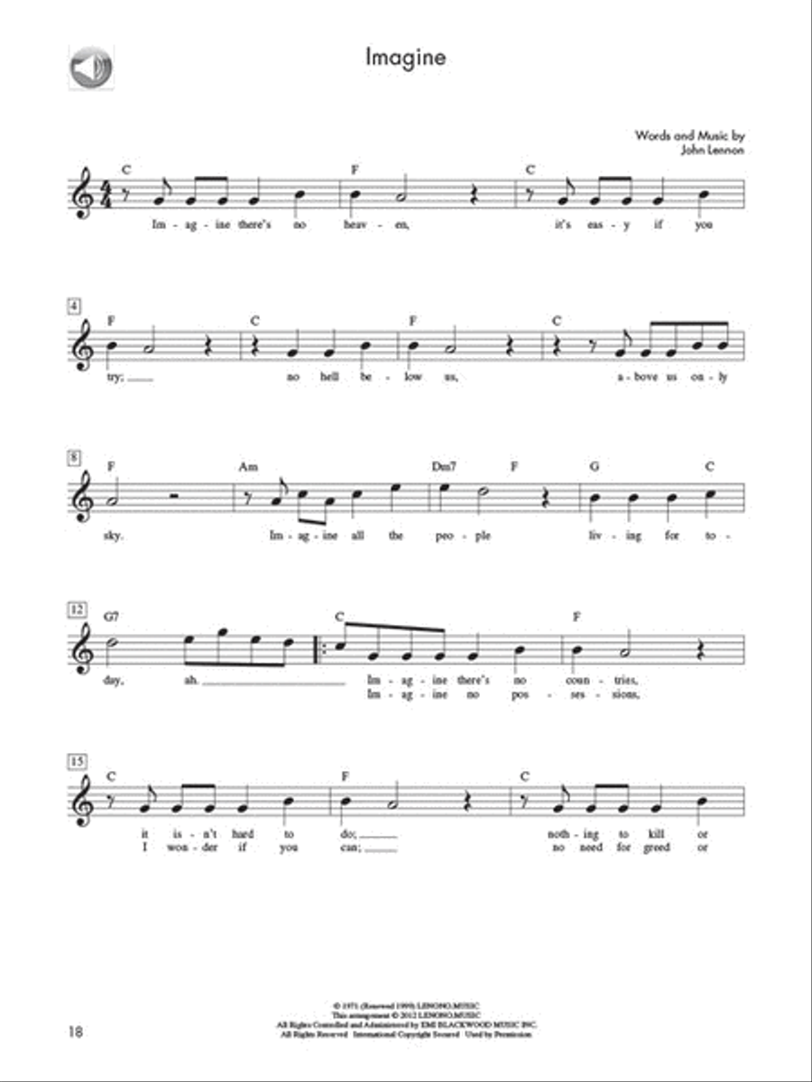 Piano Fun – Pop Hits for Adult Beginners Piano Method scores gallery preview page 3