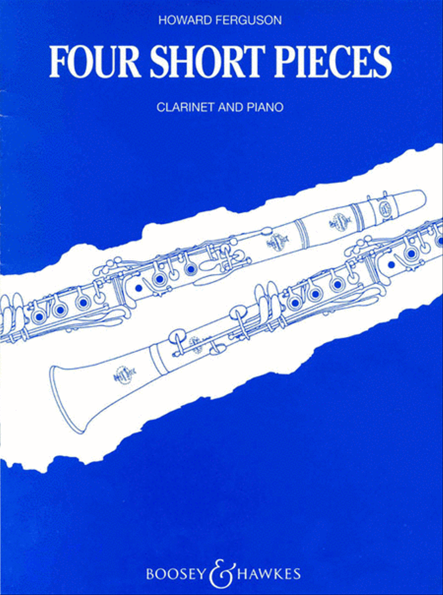 Four Short Pieces Clarinet Solo scores gallery preview page 1