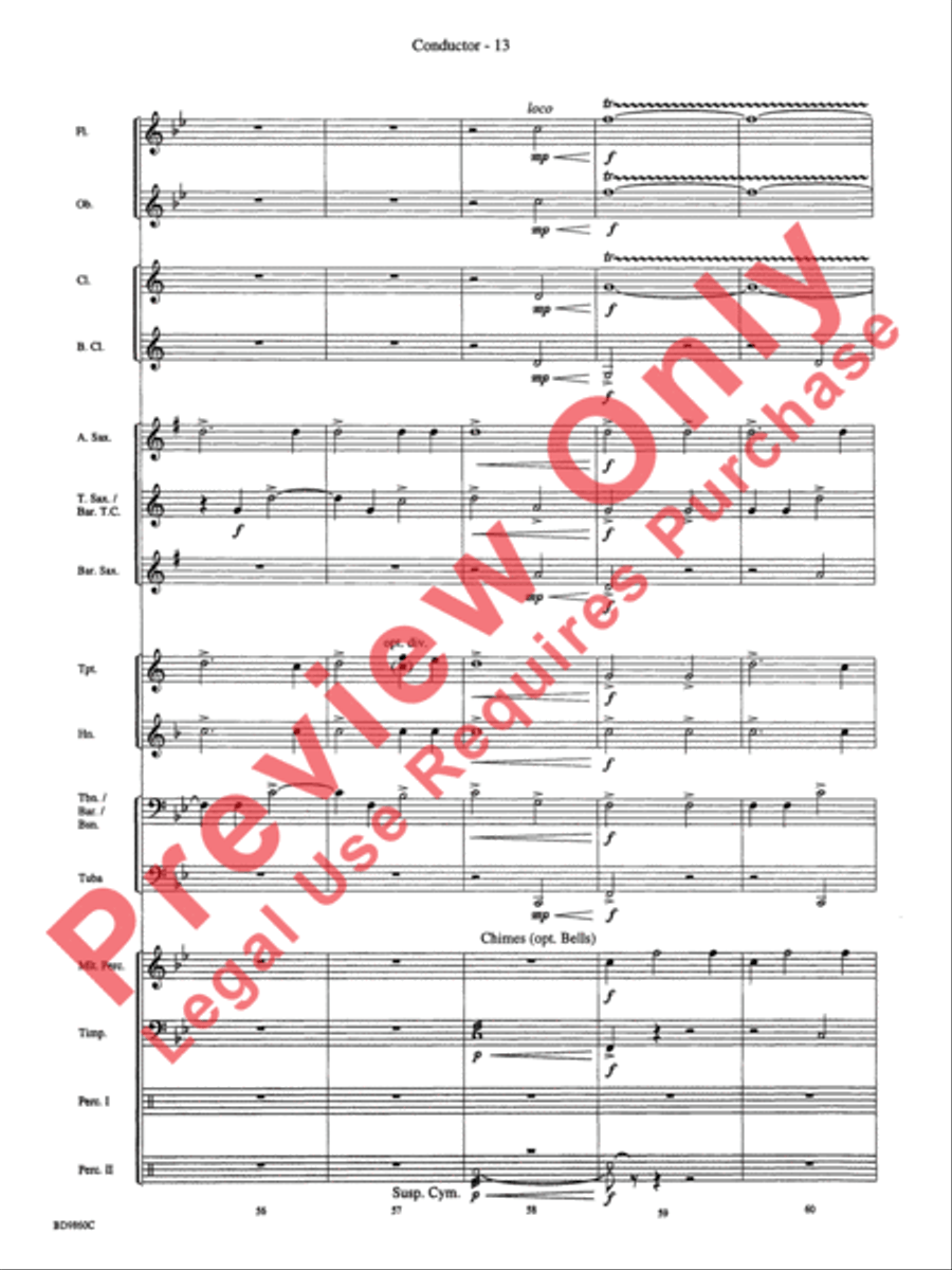 Quintilian Quintilian Concert Band scores gallery preview page 15