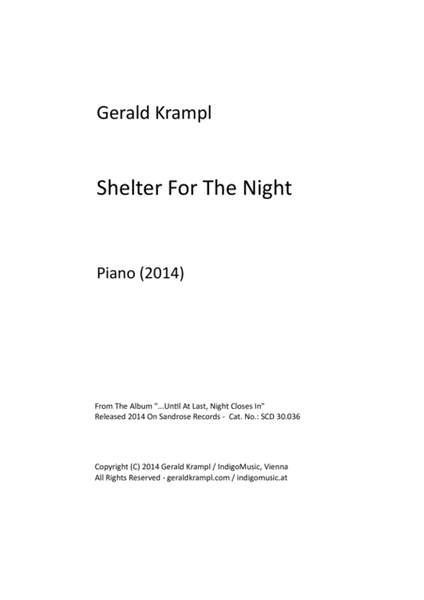 Shelter For The Night image number null