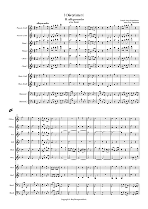 Schmittbaur: Divertimenti No.2 Allegro Molto