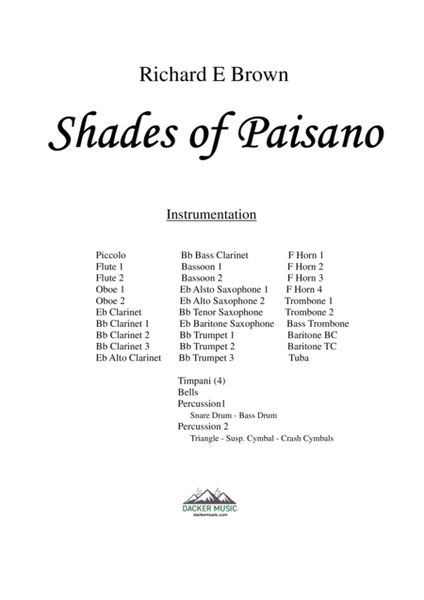 Shades of Paisano image number null