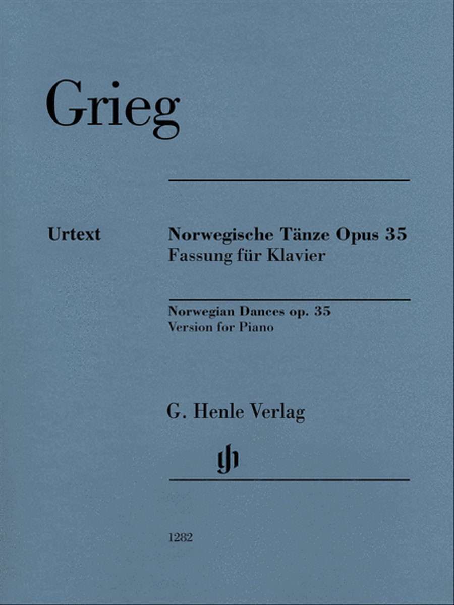 Norwegian Dances, Op. 35 Piano Solo scores gallery preview page 1