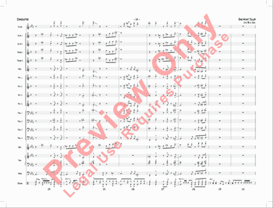 One Mint Julep One Mint Julep Jazz Ensemble scores gallery preview page 17