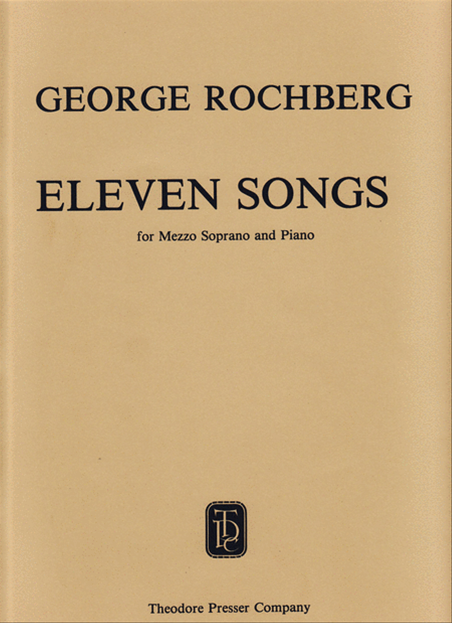 Eleven Songs Eleven Songs Chamber Music scores gallery preview page 1