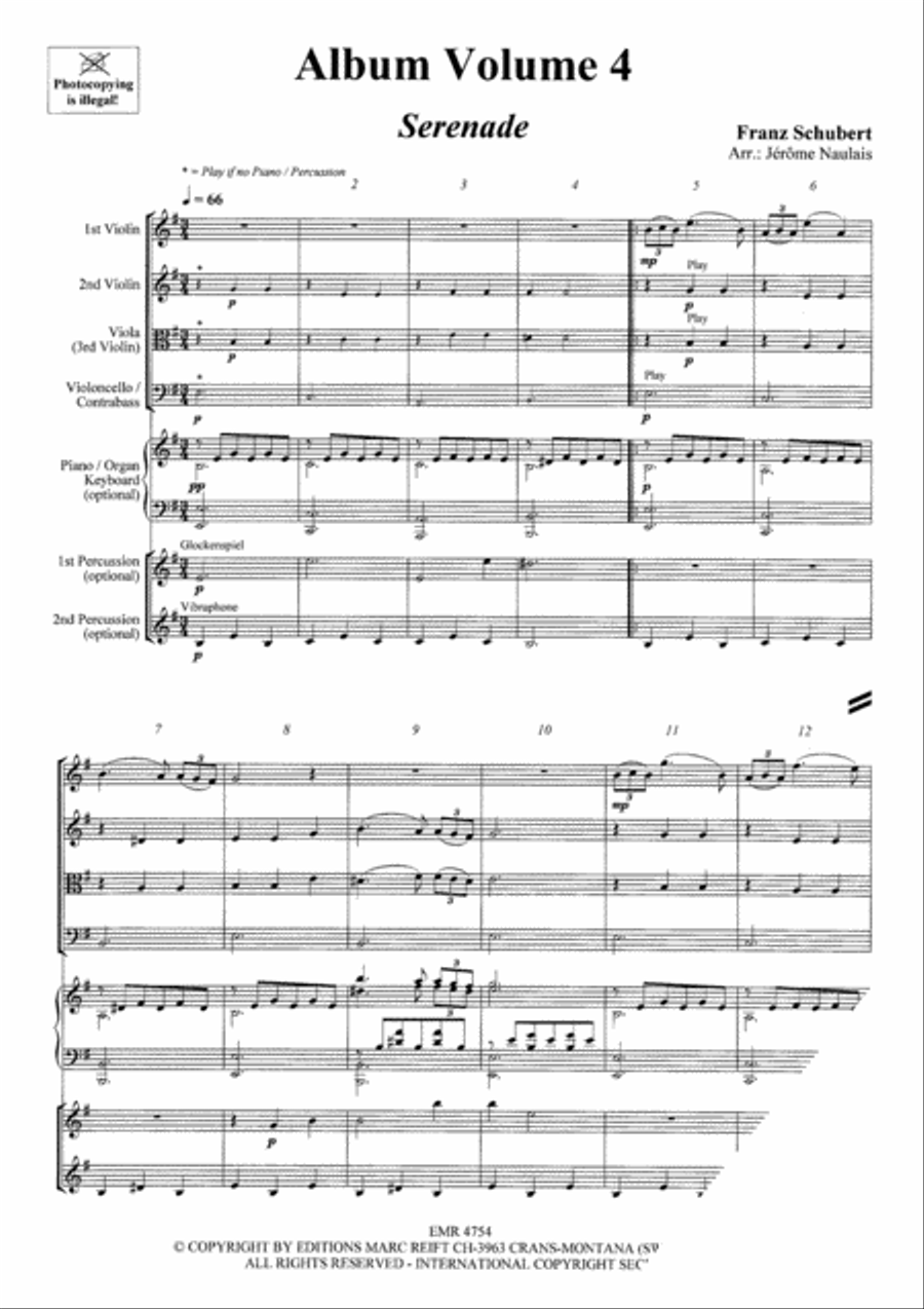 Album Volume 4 String Orchestra scores gallery preview page 3