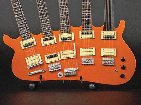 Rick Nielsen™ 5-Neck Orange Monster Model