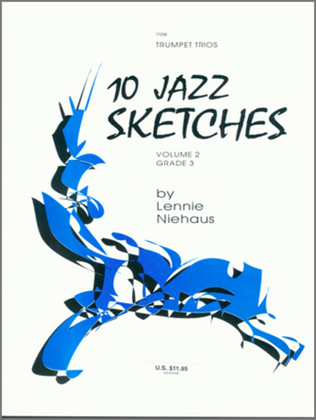 Book cover for 10 Jazz Sketches, Volume 2