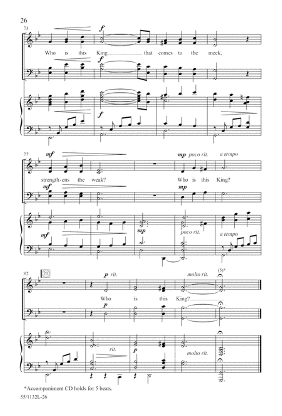 Journey to the Cross 4-Part scores gallery preview page 26