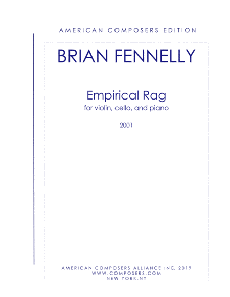 [Fennelly] Empirical Rag (for Piano Trio)
