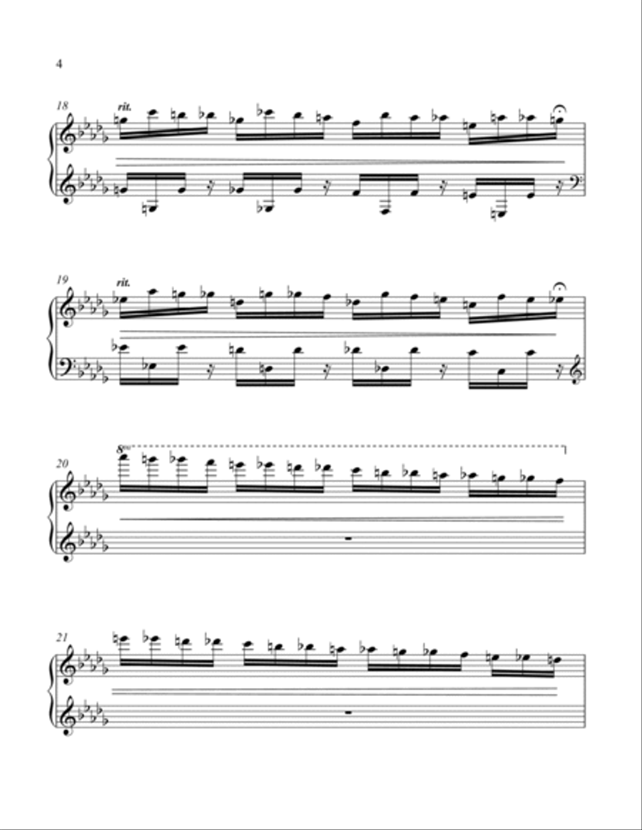 14. Impukane the Fly Piano Solo scores gallery preview page 4